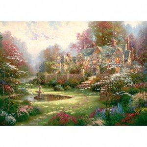 Puzzle Thomas Kinkade: Gardens Beyond Spring Gate - 2000 pz - Schmidt 57453