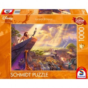Puzzle: Disney Re Leone - 1000 pz - Schmidt 59673 - Box