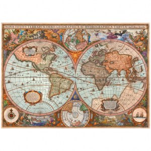 Puzzle Ancient World Map - 3000 pz - Schmidt 58328