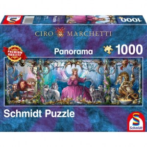 Puzzle Ciro Marchetti: Ice palace - 1000 pz - Schmidt 59612 - box