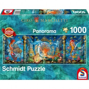 Puzzle - Ciro Marchetti: Underwater world - 1000 pz - Schmidt 59613 - box
