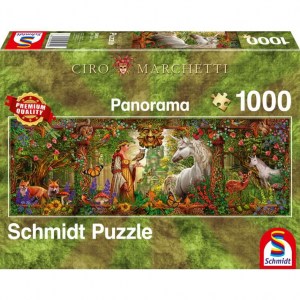 Puzzle Ciro Marchetti: Magic forest - 1000 pz - Schmidt 59614 - box