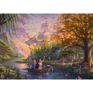 Puzzle T. Kinkade: Disney Pocahontas - 1000 pz - Schmidt 59688
