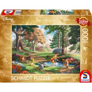 Puzzle T. Kinkade: Disney Winnie The Pooh - 1000 pz - Schmidt 59689 - Box
