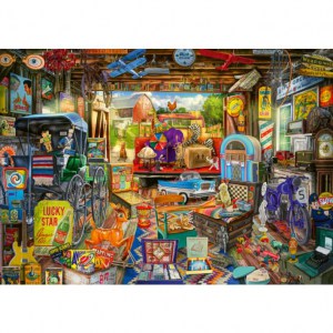 Puzzle Aimee Stewart: Mercato delle pulci del garage - 500 pz - Schmidt 58972