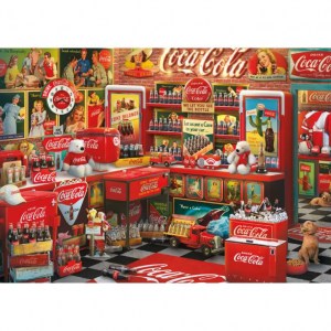 Puzzle Coca Cola Nostalgie-Shop - 1000 pz - Schmidt 59915