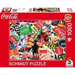 Puzzle Coca Cola Coke is it! - 1000 pz - Schmidt 59916 - box