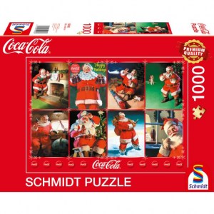Puzzle Coca Cola Santa Claus - 1000 pz - Schmidt 59956 - box