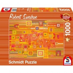Puzzle Robert Swedroe: Cyber Antics - 1000 pz - Schmidt 59931 - box