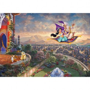 Puzzle T. Kinkade: Disney Aladdin - 1000 pz - Schmidt 59950