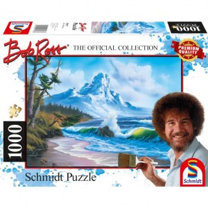 Puzzle Bob Ross - Montagna sul Mare - 1000 pz - Schmidt 57537 - box