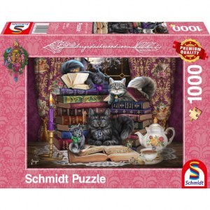 Puzzle Brigid Ashwood - Storia della Buonanotte con i Gatti - 1000 pz - Schmidt 57534 - box
