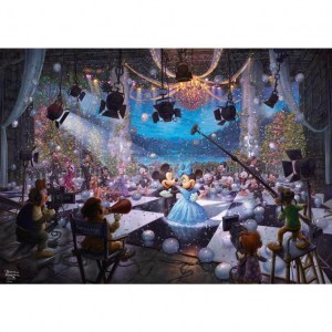 Puzzle Thomas Kinkade: Disney 100th Celebration, Topolino e Minnie - 1000 pz - Schmidt 57595