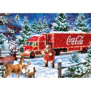 Puzzle Coca-Cola - Christmas Truck - 1000 pz - Schmidt 57598