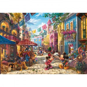 Puzzle Thomas Kinkade: Topolino e Minnie in Messico - 6000 pz - Schmidt 57397