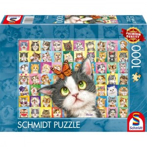 Puzzle Cat Mimic - 1000 pz - Schmidt 59759 - box