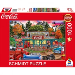Puzzle Coca-Cola - Store - 1000 pz - Schmidt 57597 - box