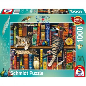 Puzzle Charles Wysocki: Frederick the literate - 1000 pz - Schmidt 59991 - box