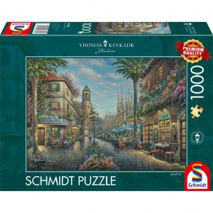 Puzzle Caffè spagnolo - 1000 pz - Schmidt 58780 - box