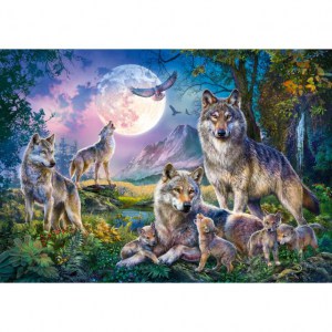Puzzle: Famiglia di lupi - 1500 pz - Schmidt 58954